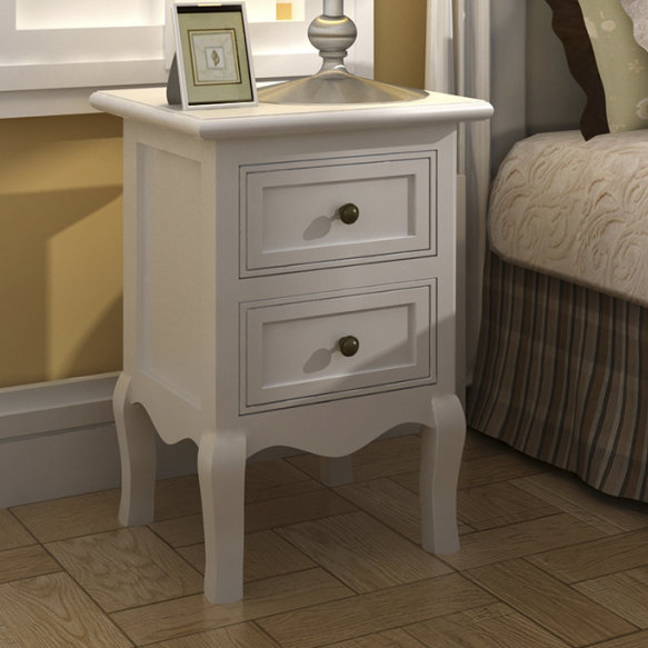 Home Etc 2 Drawer Bedside Table & Reviews Wayfair.co.uk